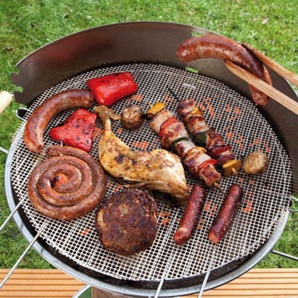 Heat Resistance Reusable Non-stick Barbecue Mesh
