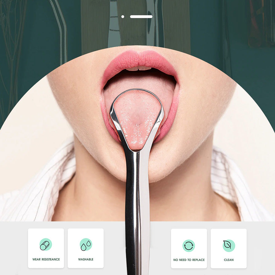 Stainless Steel Tongue Scraper