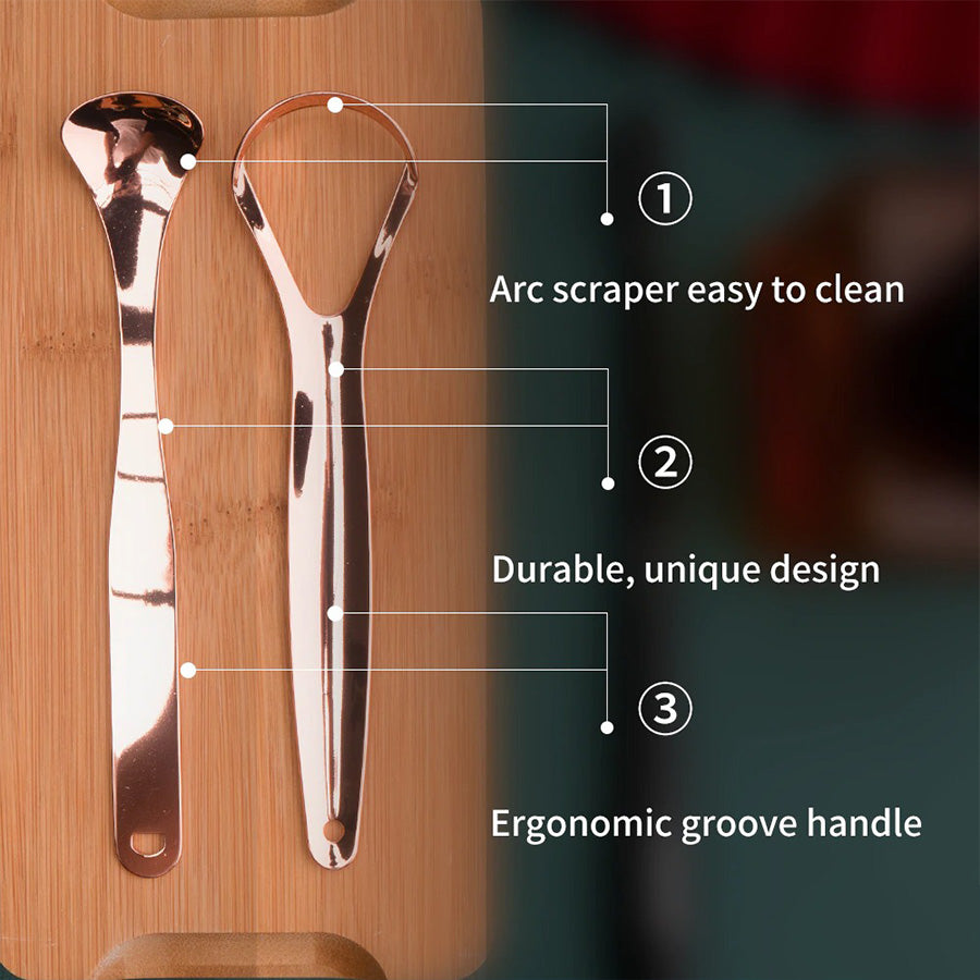 Stainless Steel Tongue Scraper