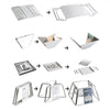 Portable Folding BBQ Grill Stove & Fire Pit