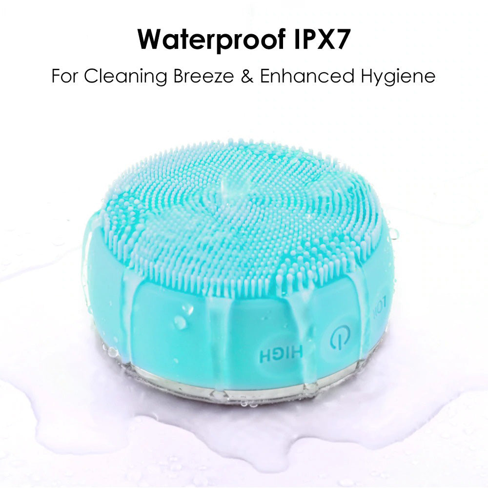 Ultrasonic Silicone Facial Cleansing Brush