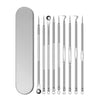 Pimple Extractor 9 Pcs Stainless Steel Set