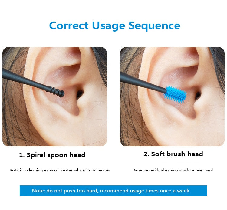 Double-ended Ear Pick Ear Cleaner