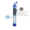 Outdoor Water Purification Straw with Activated Carbon Filter
